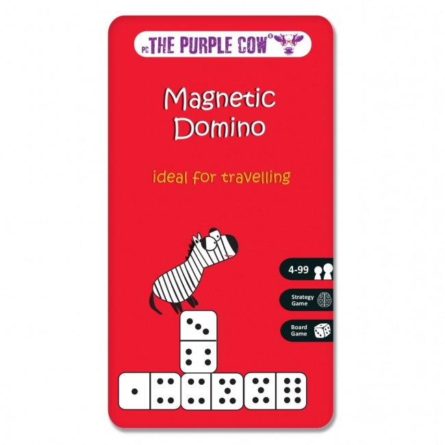 Podróżna gra magnetyczna The Purple Cow - Domino