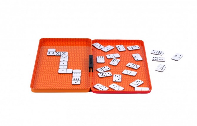 Podróżna gra magnetyczna The Purple Cow - Domino