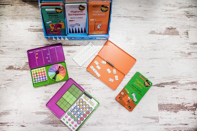 Podróżna gra magnetyczna The Purple Cow - Domino