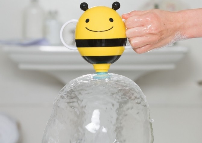 Pszczółka dla dzieci do kąpieli skip hop żółta