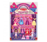 Wypukłe Wielorazowe Naklejki Melissa & Doug - Księżniczki