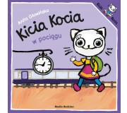 Książka "Kicia Kocia w pociągu" wydawnictwo Media Rodzina