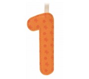 Cyferka "1" z materiału Lilliputiens