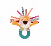 Grzechotka z gryzakiem Lilliputiens - Lew Jack