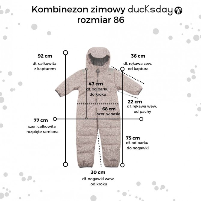 Kombinezon zimowy DucKsday - Flicflac roz. 86