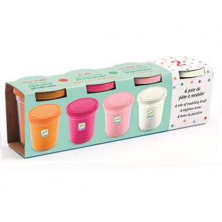 Masa plastyczna Djeco -  Sweet 4 kolory