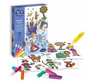 Malowanie na szkle, witraże Sento Sphere - Księżniczki