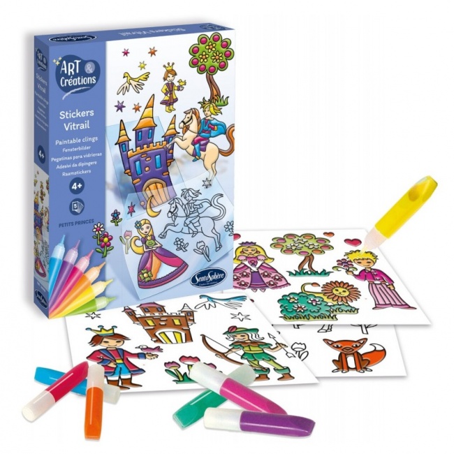 Malowanie na szkle, witraże Sento Sphere - Księżniczki