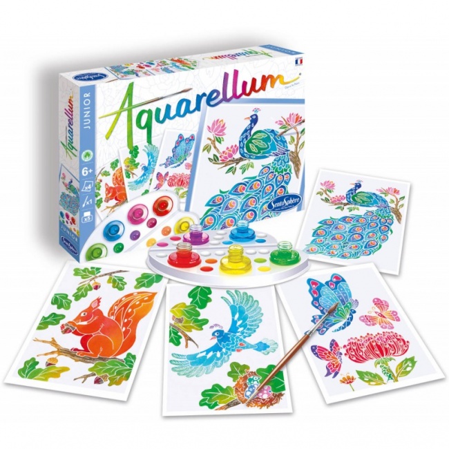Zestaw do malowania Aquarellum Junior SentoSphere - W parku