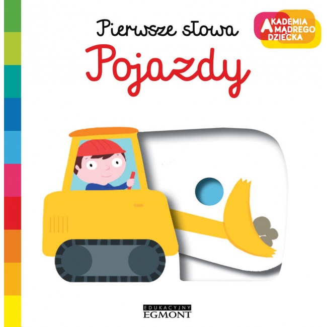 Książka "Pierwsze słowa. Pojazdy" wydawnictwo Egmont