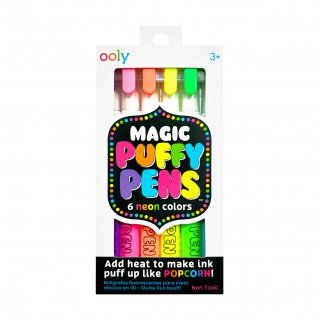 Flamastry z Efektem 3D Ooly - Magic Puffy