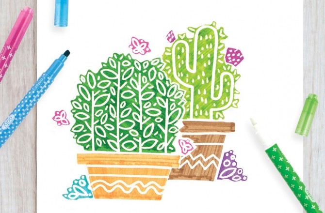 Flamastry Wycieralne Ooly