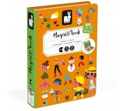 Magnetyczna układanka Magnetibook Janod - 4 pory roku