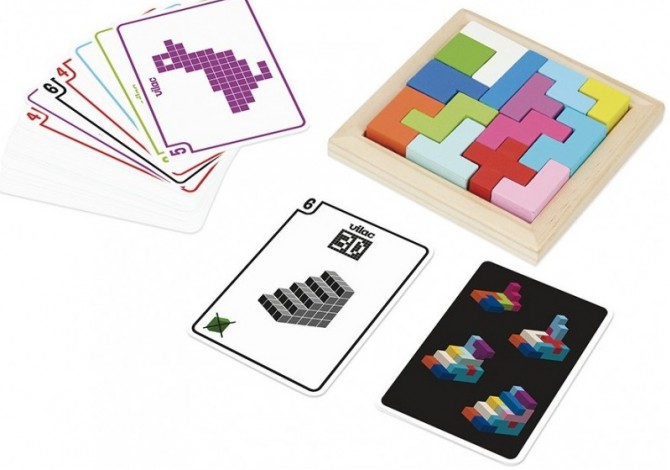 Łamigłowki drewniane Vilac - Astublok