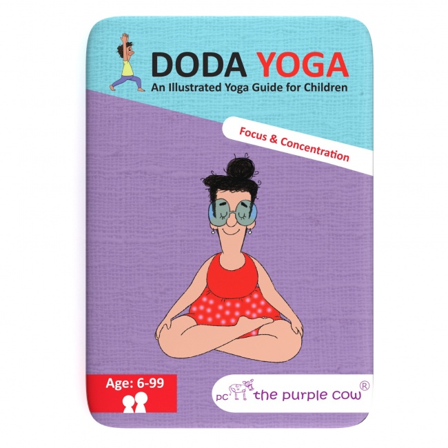 Karty Doda Yoga The Purple Cow - Skupienie i Koncentracja wer. ang