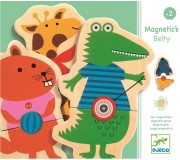 Magnetyczne puzzle drewniane Djeco - Zwierzątka