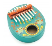 Drewniana kalimba instrument Djeco - Sowa
