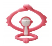 Gryzak Zabawka Mombella - Małpka Pink