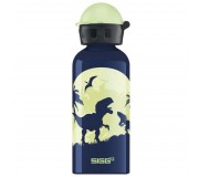 Bidon Sigg 0,4 l - Glow Moon Dinos