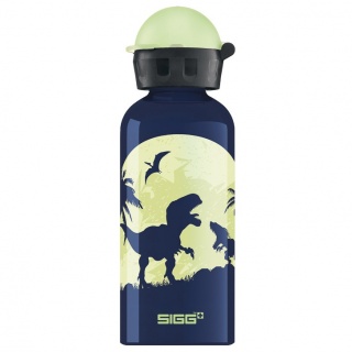 Bidon Sigg 0,4 l - Glow Moon Dinos