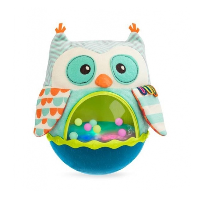 Sensoryczna Sowa-Kiwajka B. Toys - Owl Be Back