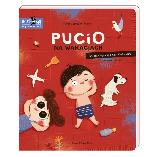 Książka "Pucio na wakacjach" wydawnictwo Nasza Księgarnia