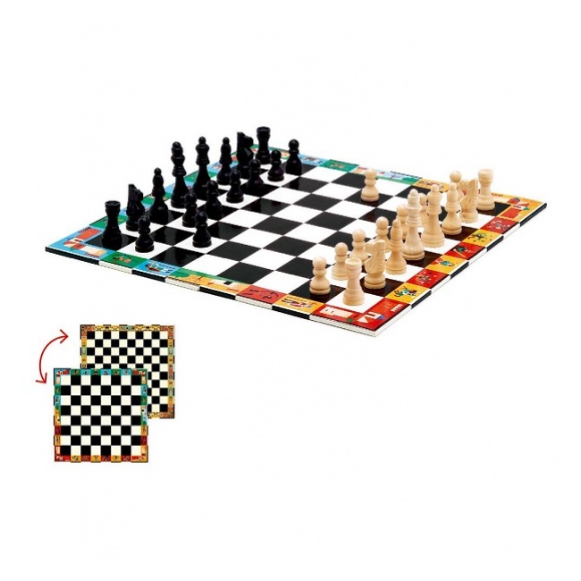 Szachy w walizce Djeco