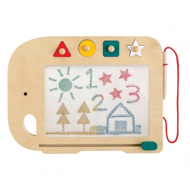 Tablica Znikopis Petit Collage - Drewniana