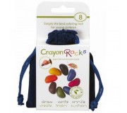 Kredki Crayon Rocks w aksamitnym woreczku - 8 kolorów