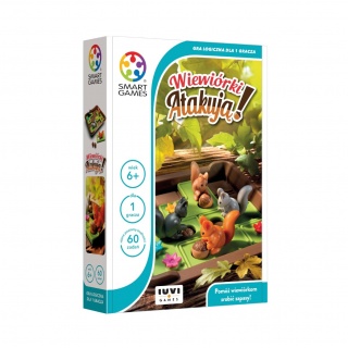 Gra logiczna Smart Games - Wiewiórki atakują