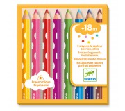 Zestaw 8 kredek dla maluchów Djeco