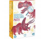 Puzzle edukacyjne z grą Londji - Odkryj Świat Dinozaurów