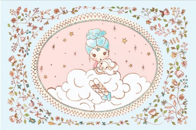 Szkatułka z pozytywką Djeco - Ballerina na scenie