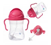 Innowacyjny bidon ze słomką B.box - Malinowy