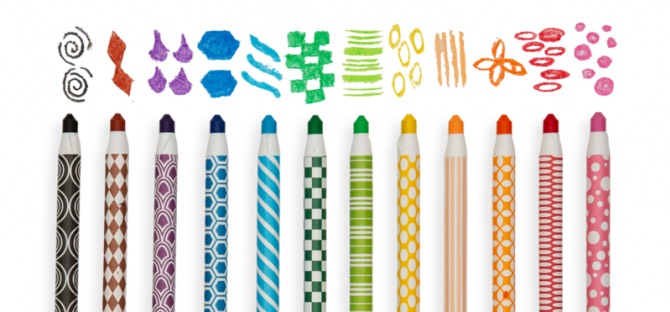 Kredki z Obieraną Skórką Ooly