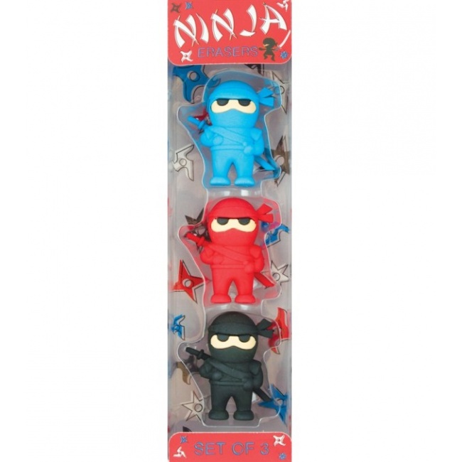 Gumki do Ścierania Ooly - Ninja