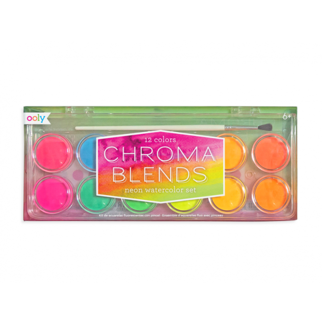 Farby Akwarelowe Ooly - Neonowe