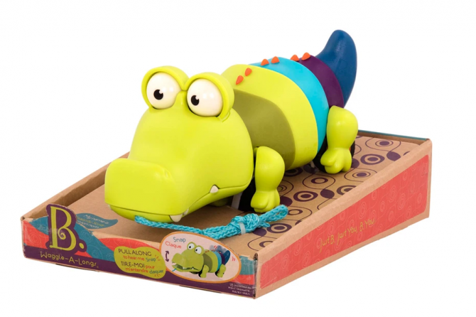 Krokodyl do Ciągnięcia na Sznurku B.Toys