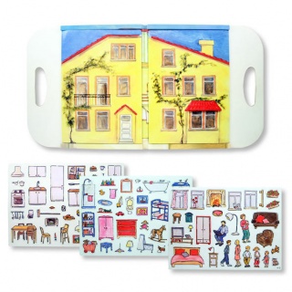 Magnetyczna układanka Egmont Toys - Dom