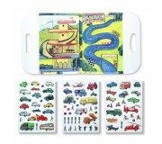 Magnetyczna układanka Egmont Toys - Samochody
