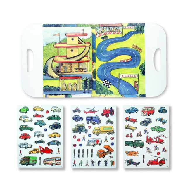 Magnetyczna układanka Egmont Toys - Samochody