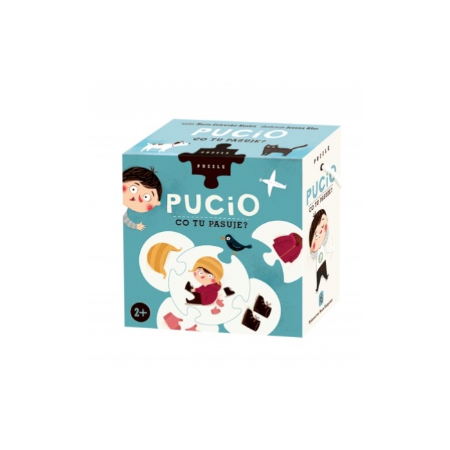Puzzle Pucio wydawnictwo Nasza Księgarnia - Co tu pasuje?