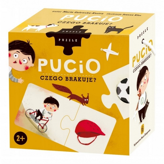 Puzzle Pucio wydawnictwo Nasza Księgarnia - Czego brakuje?