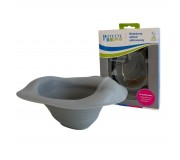 Składany silikonowy wielorazowy wkład na nocnik Potette Plus - szary