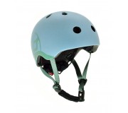 Kask dla dzieci SCOOTANDRIDE XXS-S 1-5 lat - Steel