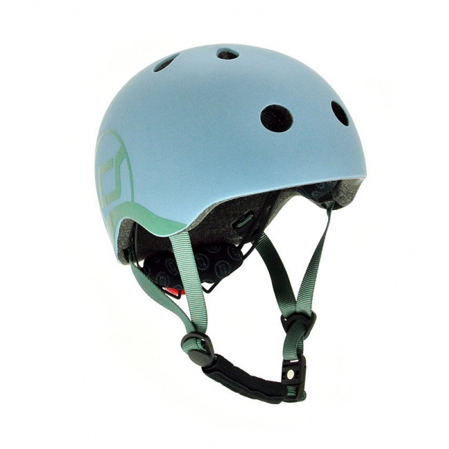 Kask dla dzieci SCOOTANDRIDE XXS-S 1-5 lat - Steel
