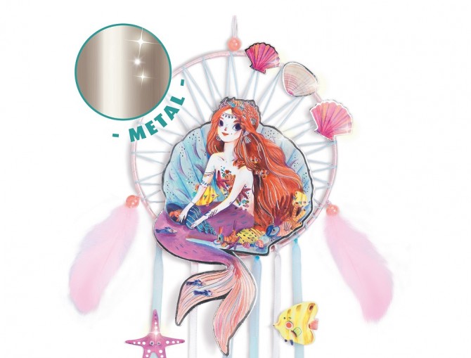 Zrób to sam Łapacz snów Djeco - Syrenka