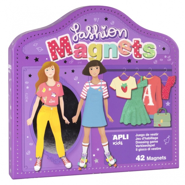 Zestaw z magnesami Apli Kids - Moda