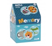 Memory w kartonowym domku Apli Kids - Safari