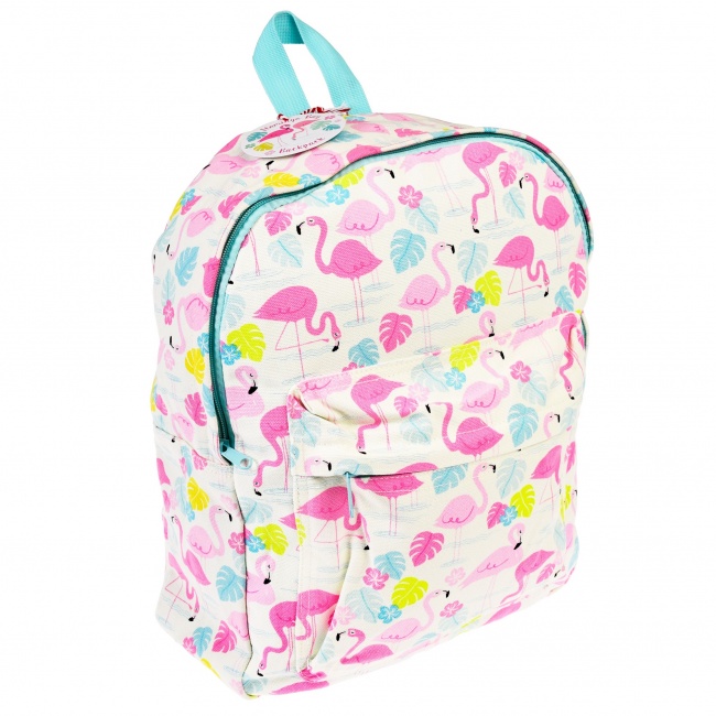 Duży plecak Rex London - Flamingi